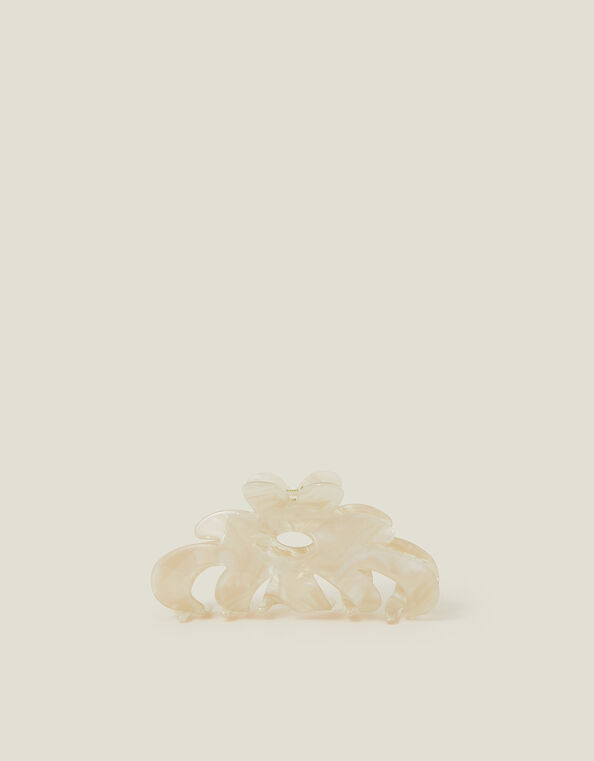 Flower Marbled Claw Clip, , large