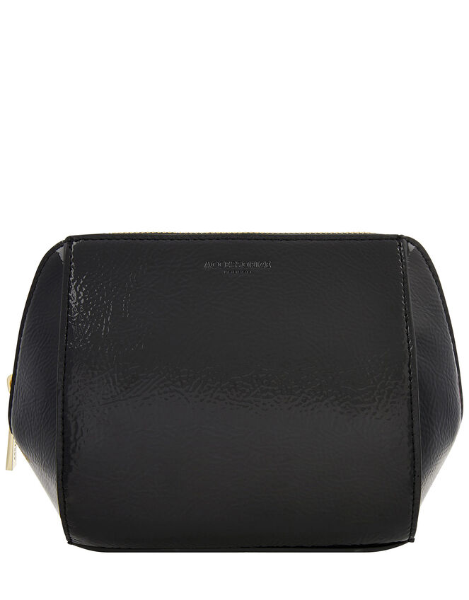 Patent Pouch Bag, Black (BLACK), large