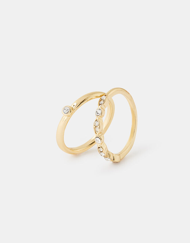 Sparkle Ring Set, White (CRYSTAL), large