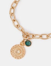 Filigree Gemstone Jewellery Charm, , large