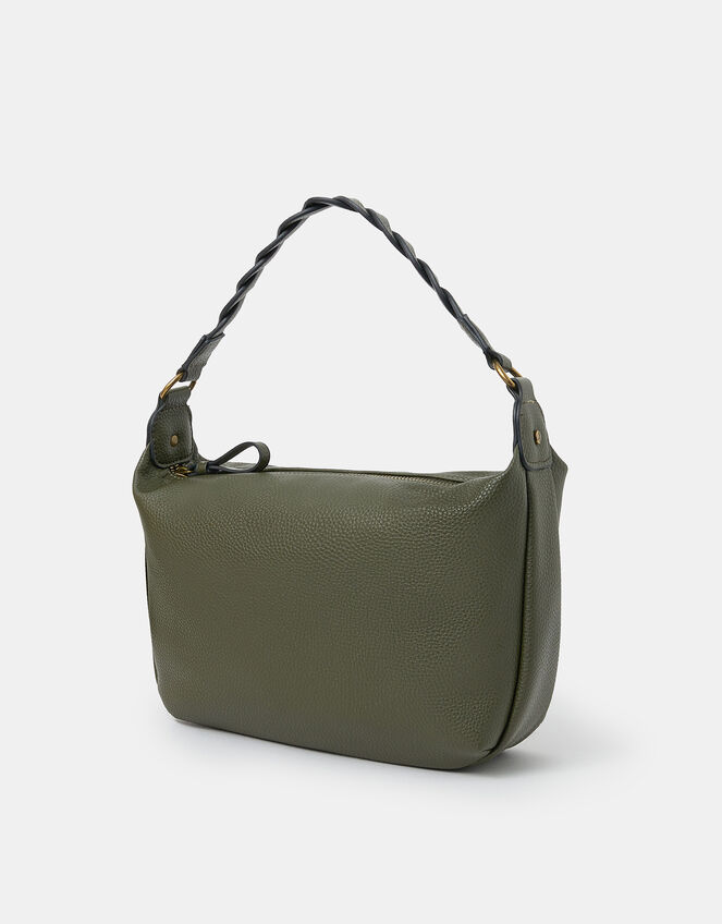 Multi Strap Crossbody Bag, Green (KHAKI), large