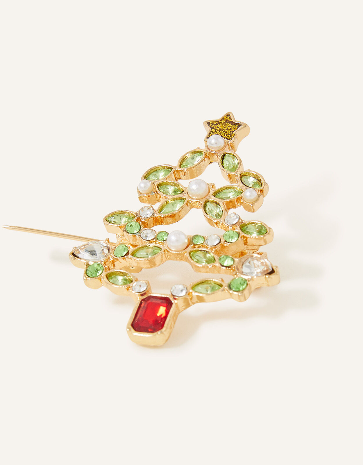 Christmas Tree Brooch