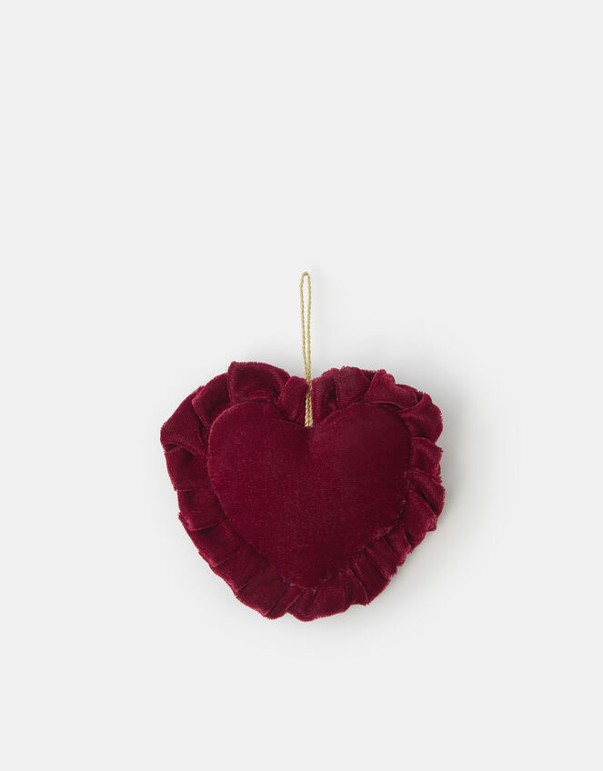 Soul Sister Velvet Heart Christmas Tree Decoration, , large