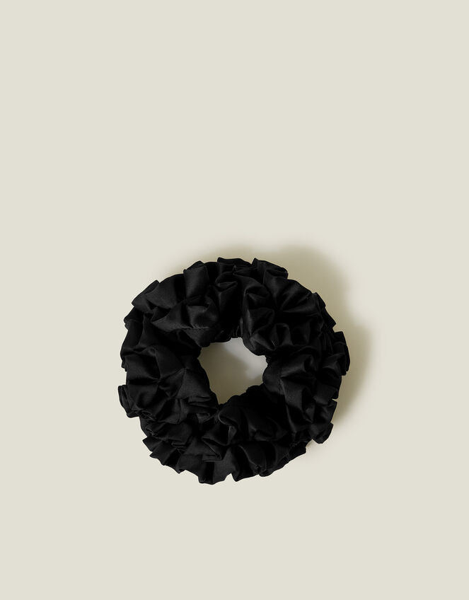 Oversized Ruffle Hair Scrunchie, , large
