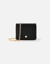 Cali Colourblock Chain Cardholder, Black (BLACK), large