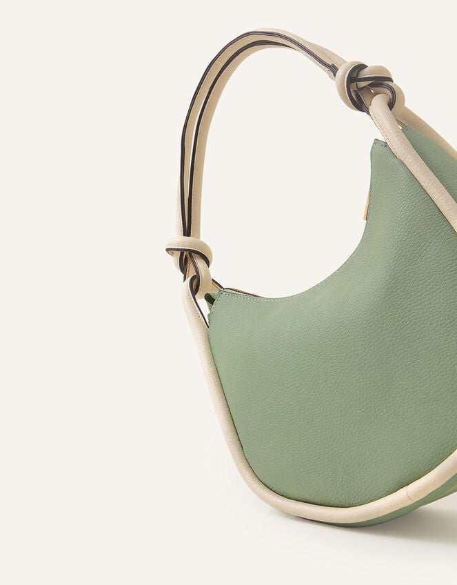 Knot Piped Shoulder Bag, , large