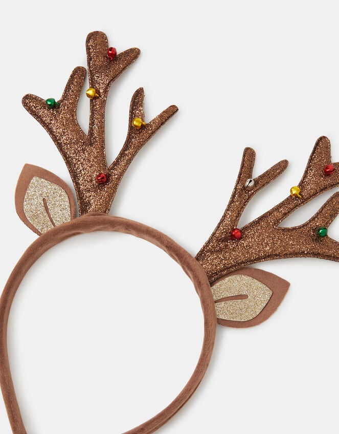 Christmas Reindeer Antlers Headband, Brown (BROWN), large