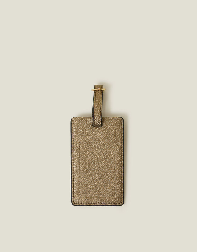 Metallic Luggage Tag, , large