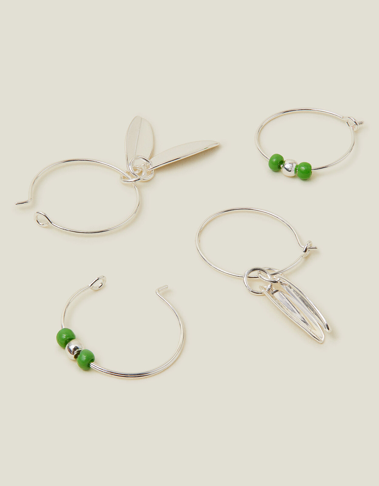 Silver hoop earrings shop accessorize