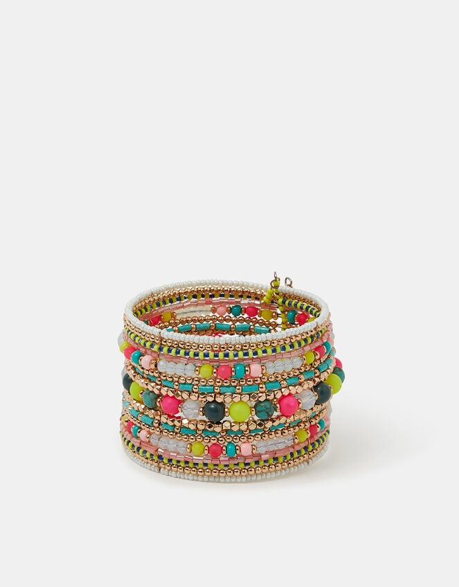 Beaded Cuff Bracelet, , large
