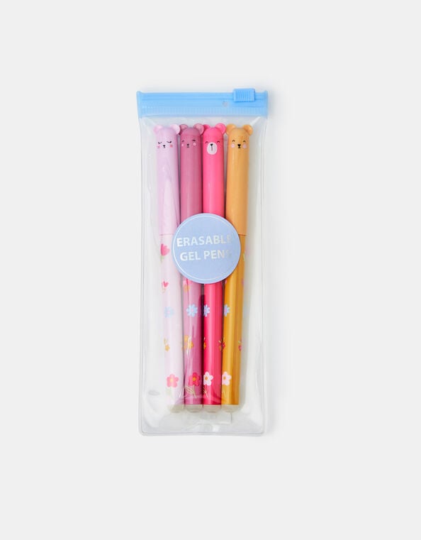4-Pack Girls Erasable Gel Pens, , large