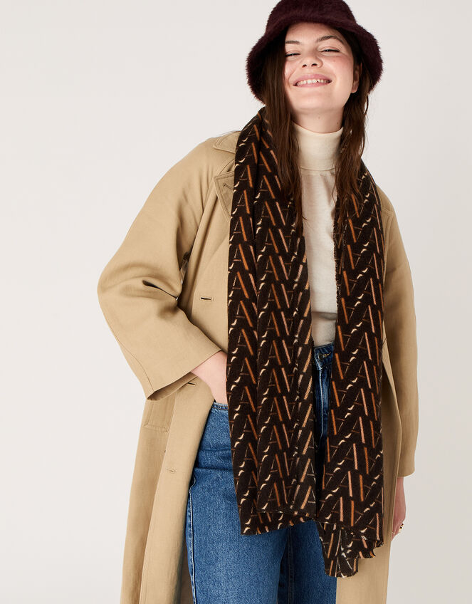 Monogram Supersoft Blanket Scarf, , large