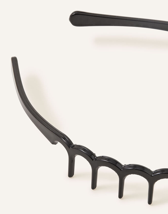 Teeth Comb Headband, , large