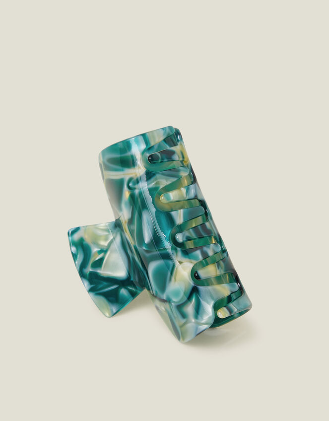 Marble Resin Claw Clip, , large