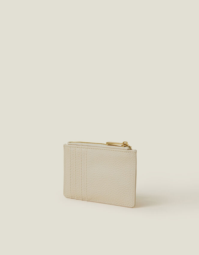 Heart Faux Leather Card Holder, , large
