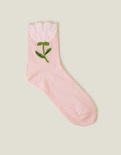 3D Flower Socks, , large