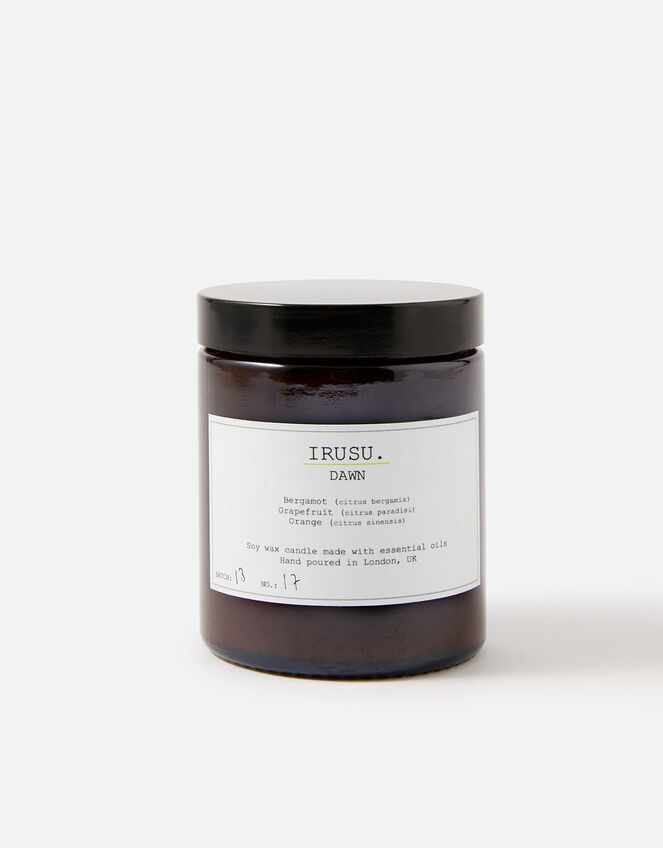 IRUSU® Soy Wax Candle , Black (BLACK WHITE), large