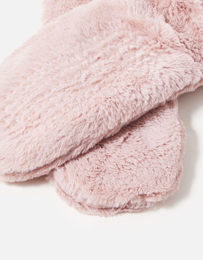 Fluffy Slipper Socks, Pink (PINK), large