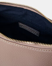 Crescent Shoulder Bag, Mink (MINK), large