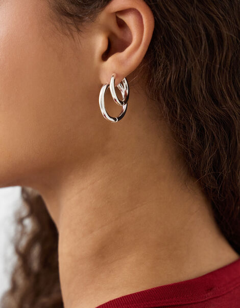 5-Pack Mix Huggie Hoop Earrings, , large