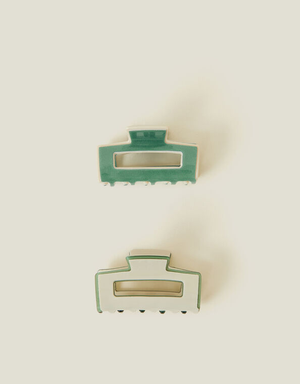 2-Pack Mini Contrast Claw Clips, , large