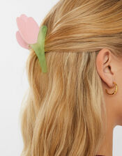 Tulip Claw Clip Pink, , large