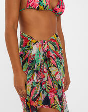 Tropical Print Sarong, , large