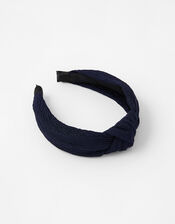 Crinkle Knot Headband, , large