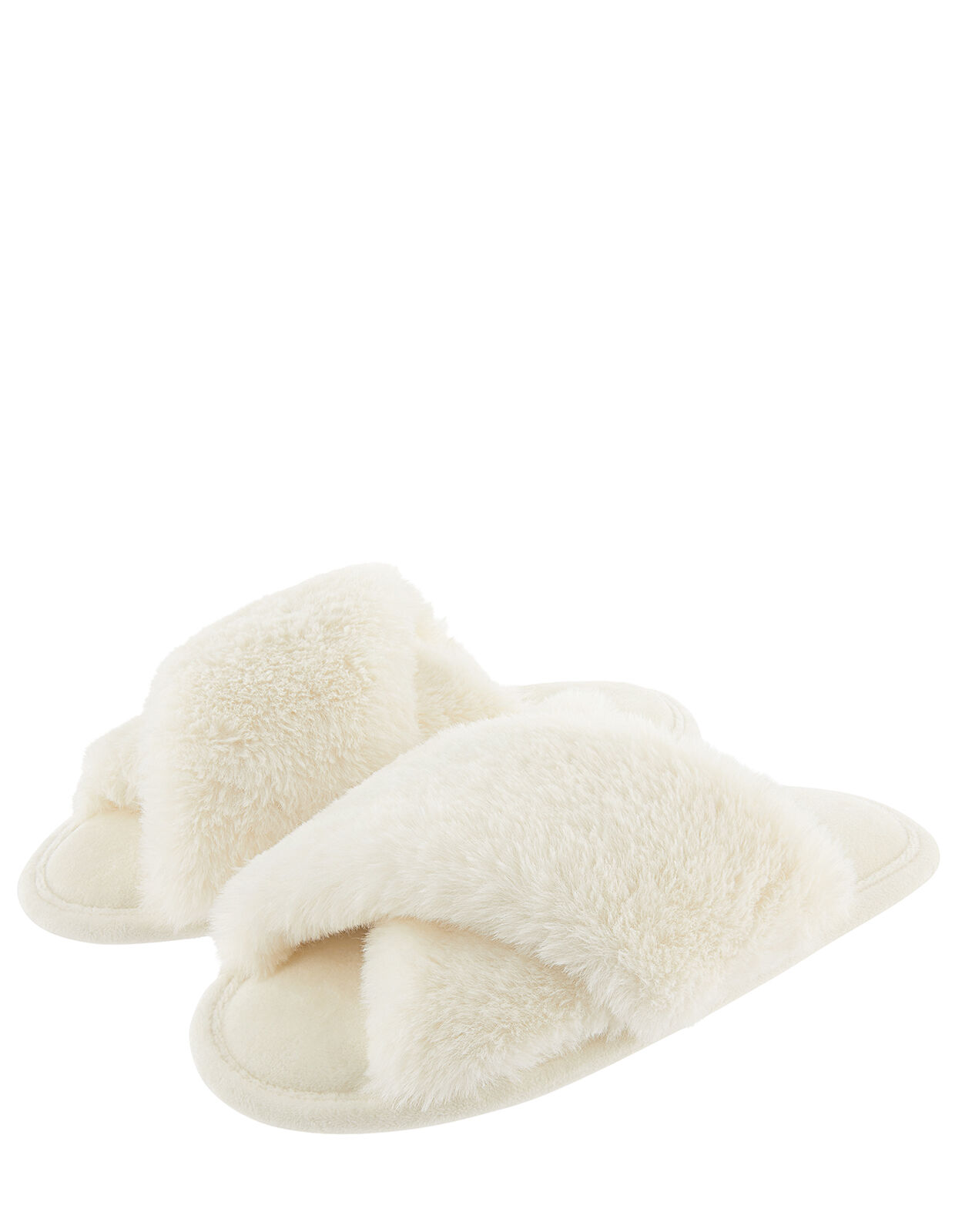 fluffy slippers sliders