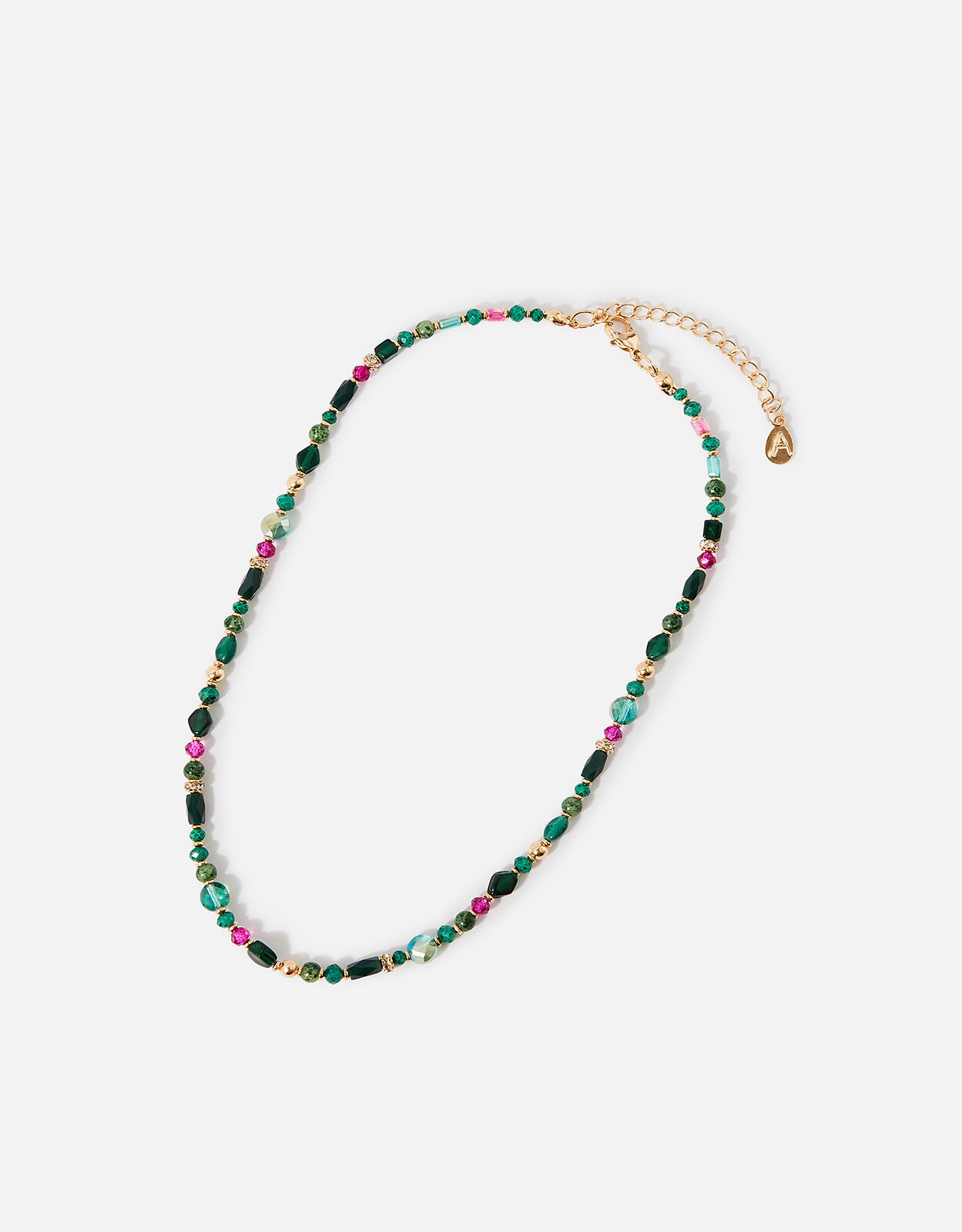 Small Beaded Round Necklace