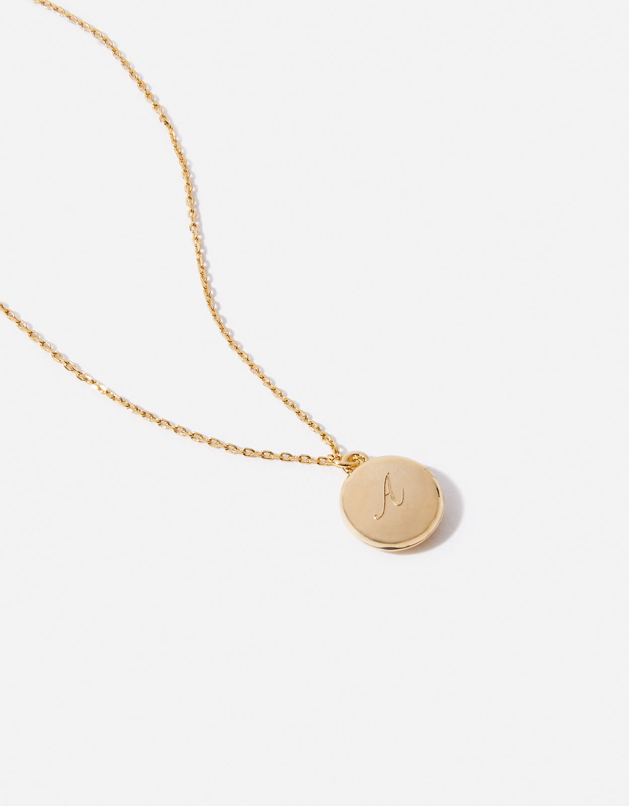 Initial cheap locket necklace
