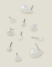 5-Pack Knot Stud Earrings, , large