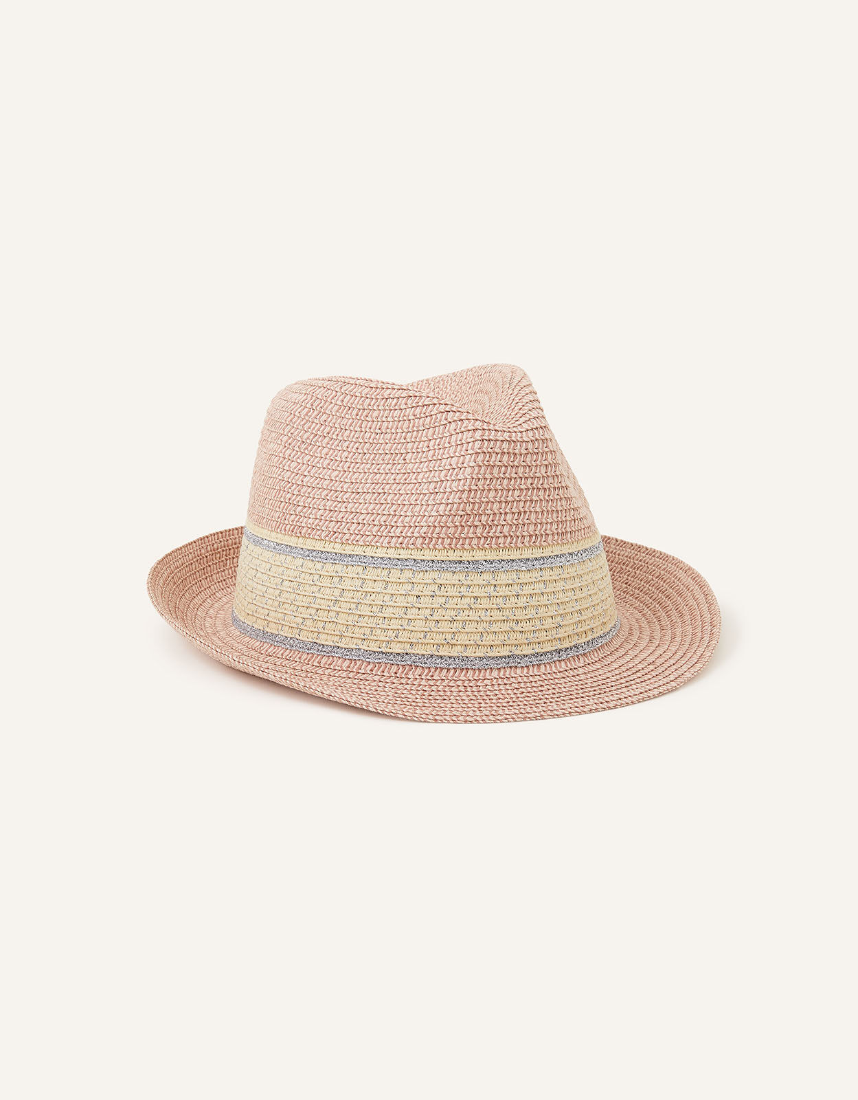 Sarah Sparkle Trilby Hat Pink Summer hats Accessorize Global