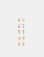 5-Pack Girls Fairy Tale Clip-On Earrings, , large