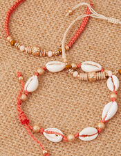 Shell Friendship Bracelets Set of Three, , large