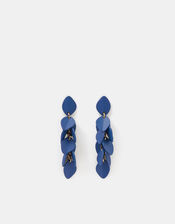 Matte Petal Drop Earrings, , large