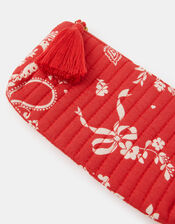 Paisley Print Pencil Case, , large