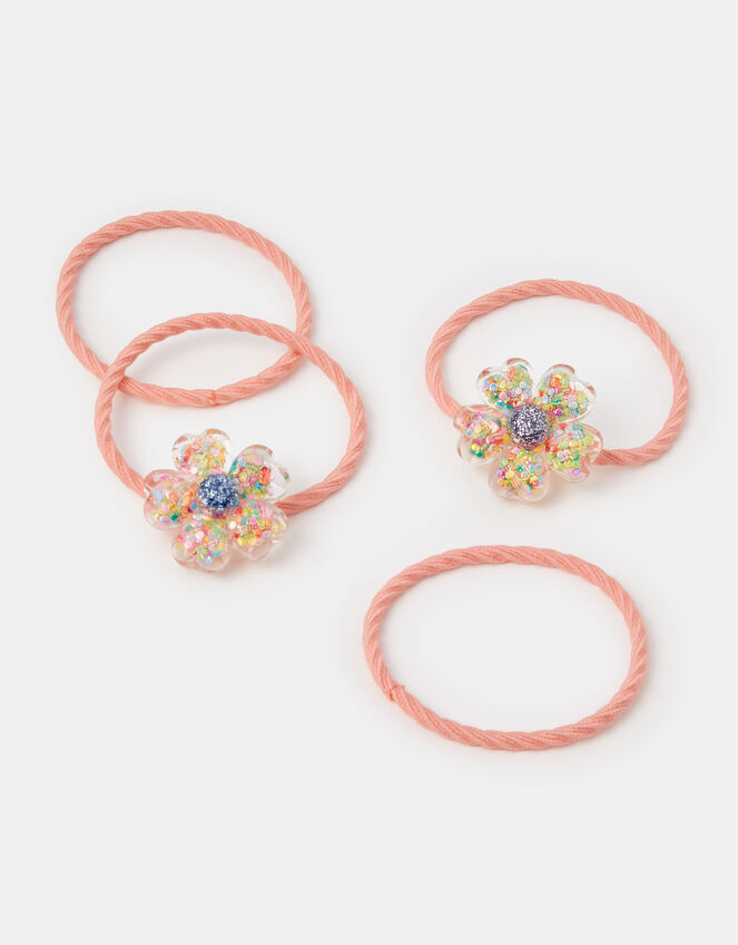 4-Pack Girls Glitter Star Hair Bands, , large