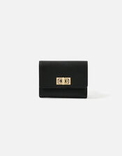 Sandra Tri-fold Purse, Black (BLACK), large