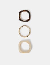 3-Pack Chunky Resin Bangles, , large