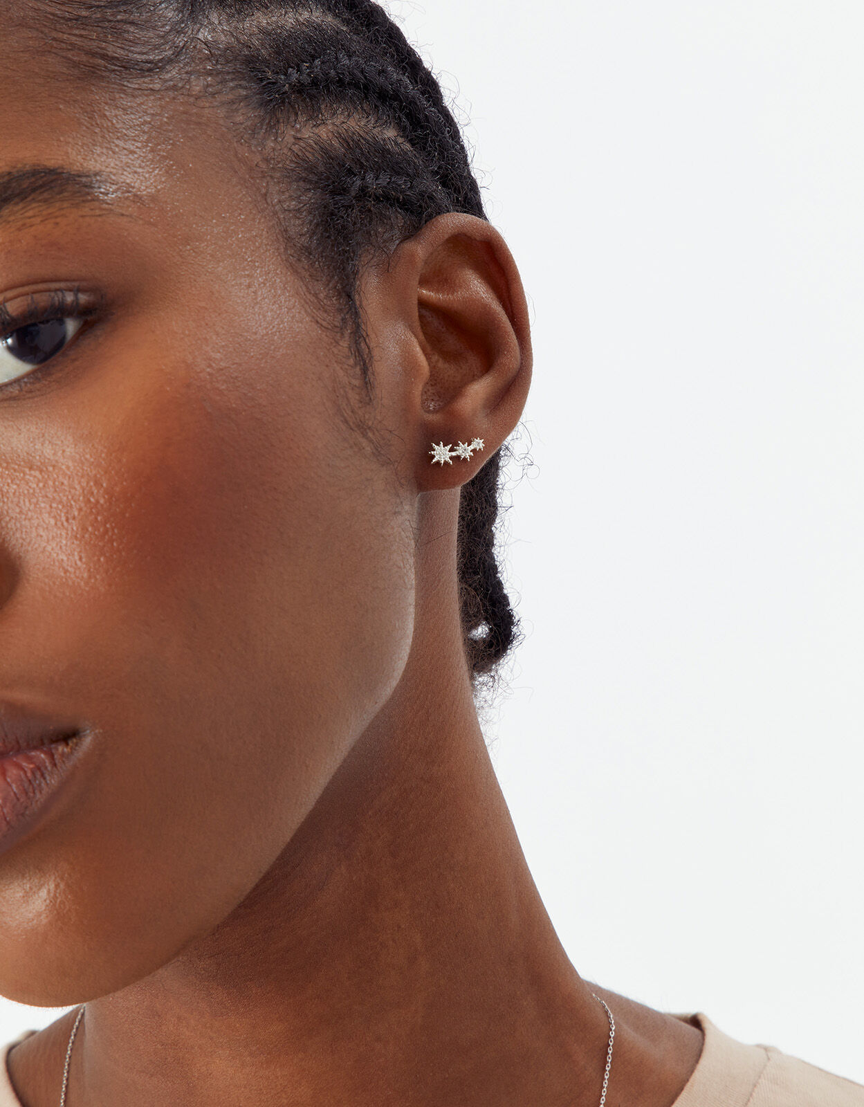Sterling silver crawler earrings outlet