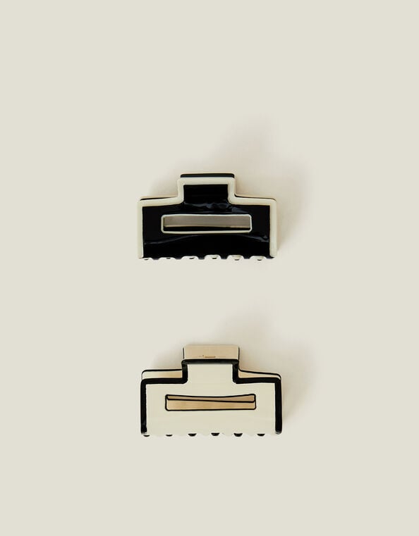 2-Pack Monochrome Claw Clips, , large