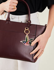 Embellished Hummingbird Bag Charm, , large