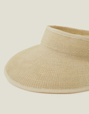 Woven Packable Sun Visor, , large