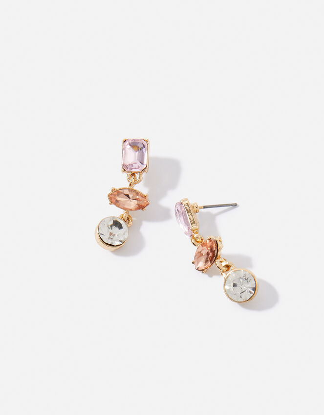 Pastel Pop Mixed Shape Gem Drop Earrings Drops Accessorize UK