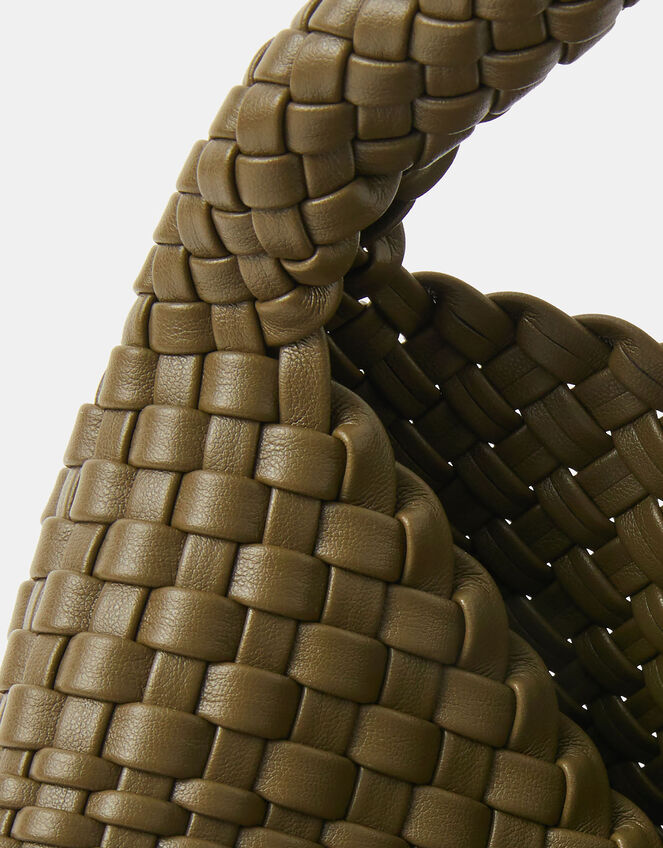 Woven Shoulder Bag, , large