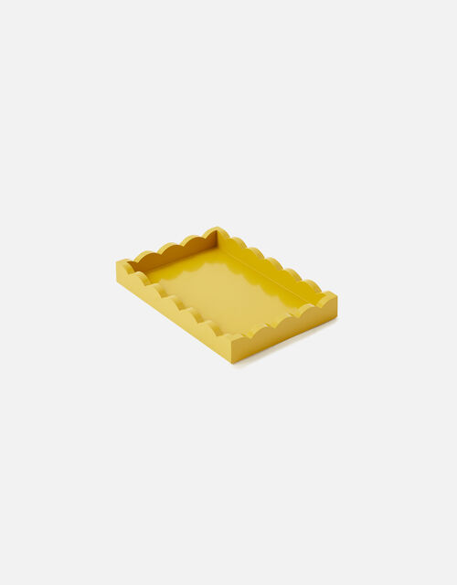 Mini Scallop Tray, Yellow (OCHRE), large