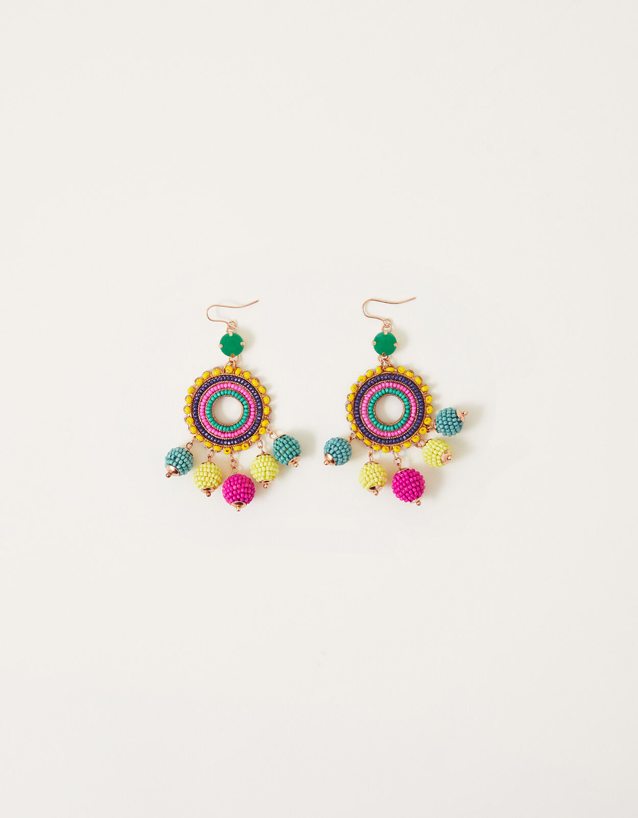 Statement Beaded Earrings