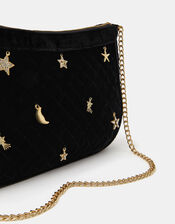 Celestial Charm Velvet Bag, , large