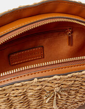 Palm Crescent Clutch Bag, , large
